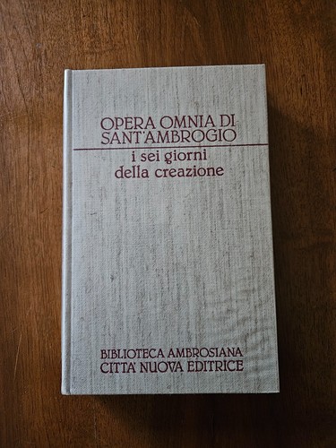 Opera omnia sant ambrogio - omnia, di