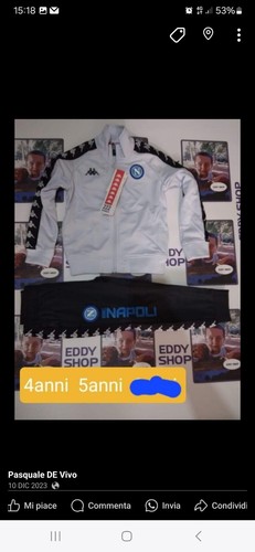 Tuta bambino ssc - ssc, napoli