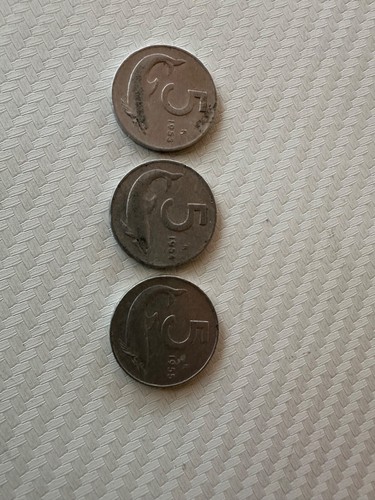 Monete 5lire repubblica