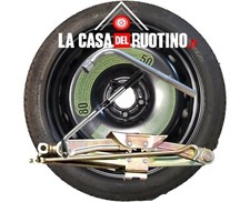 RUOTINO DI SCORTA HONDA CIVIC (ORIGINALE 16" 5 FORI) +CRIC(OMAGGIO)+CHIAVE*