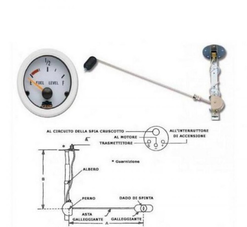 Indicatore livello carburante - indicatore,