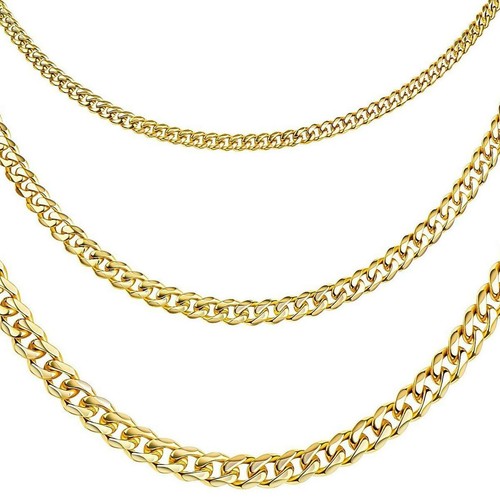 Collana oro uomo placcato - ,