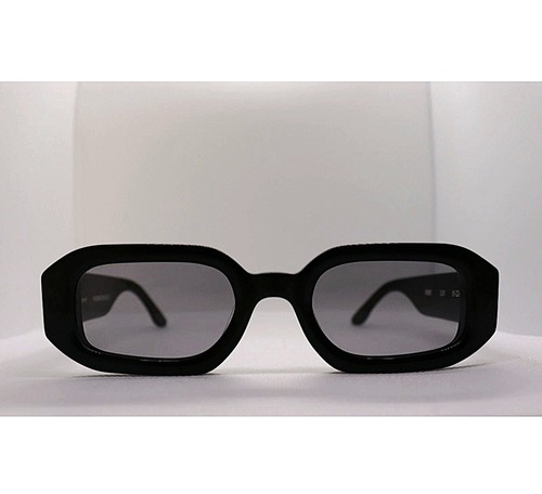 Eyewear black hexagonal - fg,