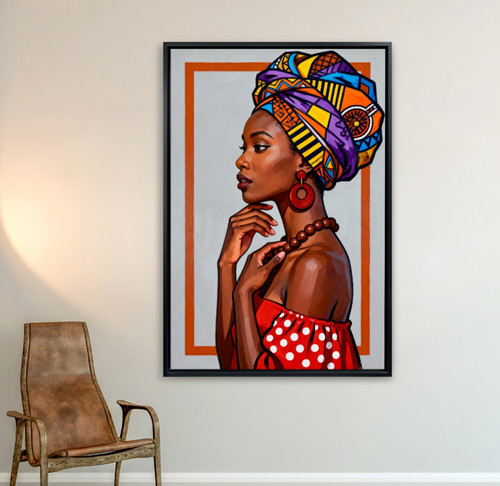 Donna africana arte - africana,,