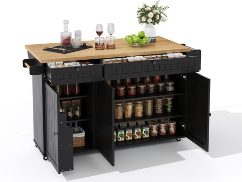 Carrello con ruote isola da - carrello,