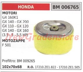Filtro aria honda motore - filtro, gx