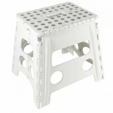 Sgabello Bianco Pieghevole