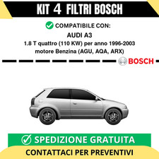 KIT BOSCH 4 Filtri tagliando