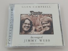 Reunion: Songs of Jimmy Webb by Glen Campbell (CD, 2001) New Sealed Crack Case