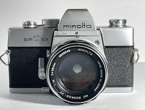 Minolta srt 101 reflex - minolta,