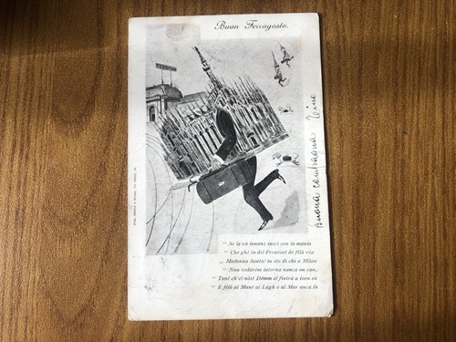 Cartolina buon ferragosto - cartolina,
