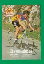 CYCLISME carte cycliste CESARE CIPOLLINI équipe DROMEDARIO ALAN Sidermec 1983