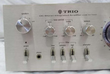 Amplificatore integrato stereo DC TRIO Kenwood KA-7100D mantenuto testato funzionante