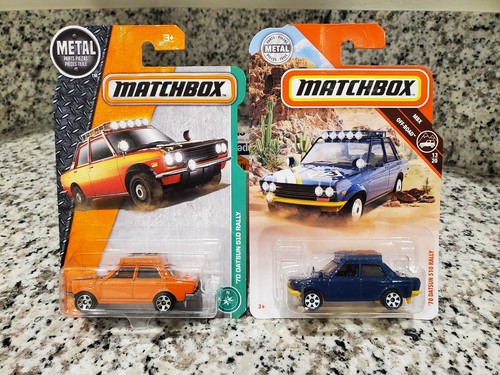 Matchbox datsun 510 rally - '70,