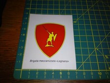 ADESIVO STICKER CREDO RECENTE BRIGATA MECCANIZZATA LEGNANO 