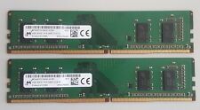KIT 2 x 4GB (8GB totali) RAM DDR4 Micron PC4-2400T-UCA-10 MT4ATF51264AZ-2G3B1