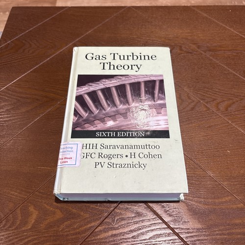 Gas turbine theory - theory, hardcover