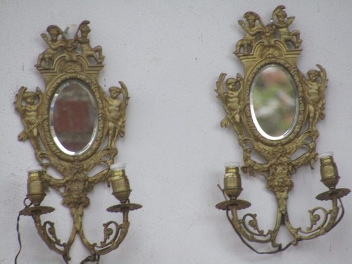 Coppia antica specchiere