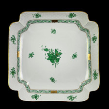 Herend Hungary Porcelain Green