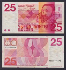 Banconota Olanda 25 gulden