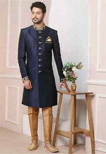 Sherwani in seta artistica