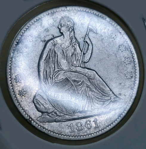 Mezzo dollaro liberty - , 1861