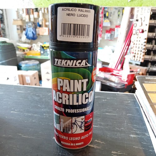 Smalto spray acrilico nero - ,