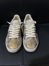 LOTTO LEGGENDA AUTOGRAPH T0869 GOLD/NUT ORO GRIGIO MISURA 38 SNEAKER