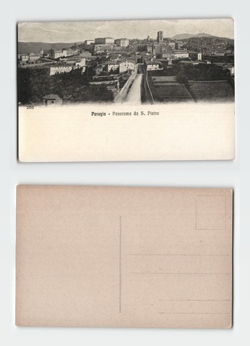 Postcard perugia panorama - panorama, da