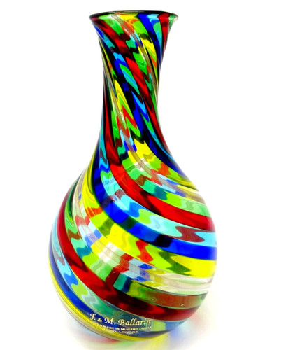 Raro vaso bottiglia spirale - raro!,