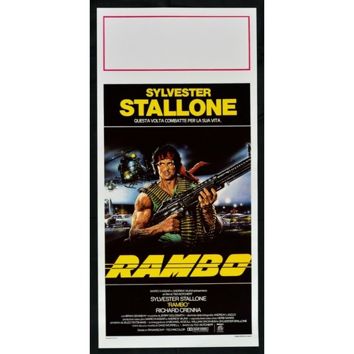Locandina rambo sylvester - locandina,
