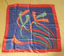 foulard in seta Roberta di Camerino vintage 100% silk