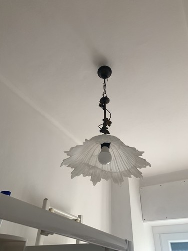 Lampadario bianco nero - e,