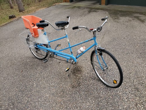 Tandem bicycle - tandem,