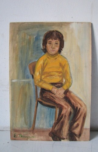 Quadro olio compensato di - compensato,