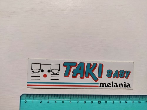 Adesivo taki baby melania - adesivo,
