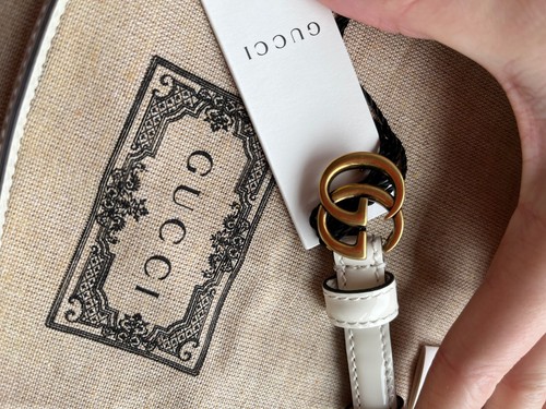 Cintura gucci donna bianca - cintura,