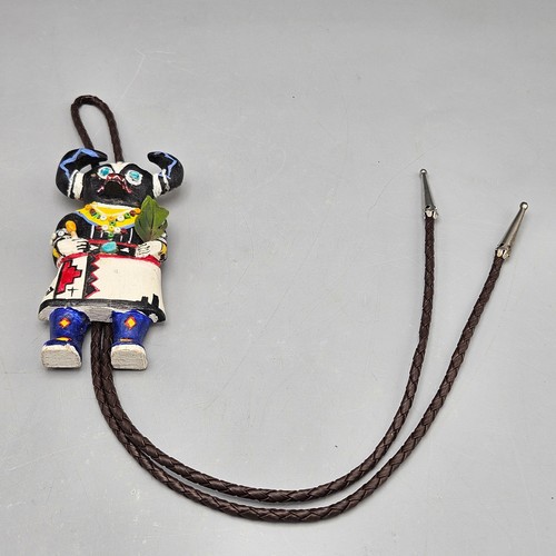 Cravatta bolo legno figura - bolo,