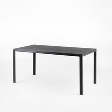 Tavolo Rettangolare da Giardino in Acciaio e Polietilene effetto Legno THOMAS