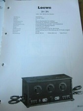 Schema elettrico Radio Loewe