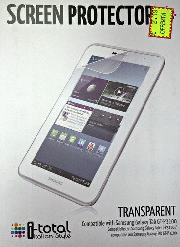 Pellicola trasparente samsung