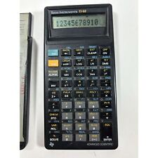 Texas Instruments TI-68 Calcolatrice Scientifica Avanzata con Scheda di Riferimento Rapido