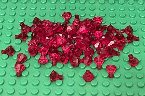Lego 100 pezzi trans red - pezzi, city