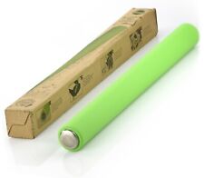 Mattarello Professionale in Silicone e Acciaio inossidabile, Rullo Inox, L. 36cm