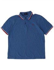Polo uomo Fred Perry XL blu a