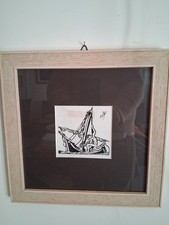 Duilio Cambellotti  pescatore, opera su carta 