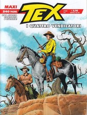 FB- MAXI TEX N.31 I QUATTRO VENDICATORI -- BONELLI - 2022 - B - N25