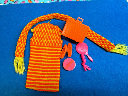 Completo mattel twiggy 1727 - mattel,