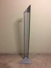 Antiquariato Arredo Porta CD Vinili dischi vintage retrò metallo alluminio Roma