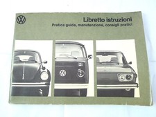 AUTO D'EPOCA MANUALE LIBRETTO